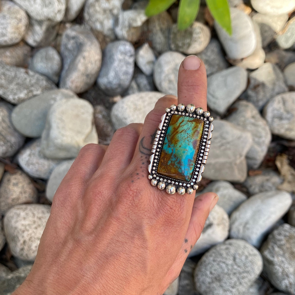 Turquoise Jewelrysize12 Mens Jewelry Mens Accessories Native American  Ringshandmade Jewelrysouthwestern Bohemian Fashions - Etsy | Turquoise  jewelry mens, Inlay jewelry, Turquoise